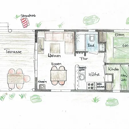 Ostseeferienpark Walkyrien - Kapitaen 36 Dom wakacyjny *